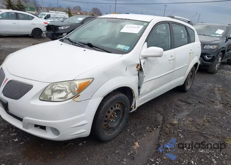 2005 Pontiac Vibe из США, поврежденный, VIN 5Y2SL63835Z417944